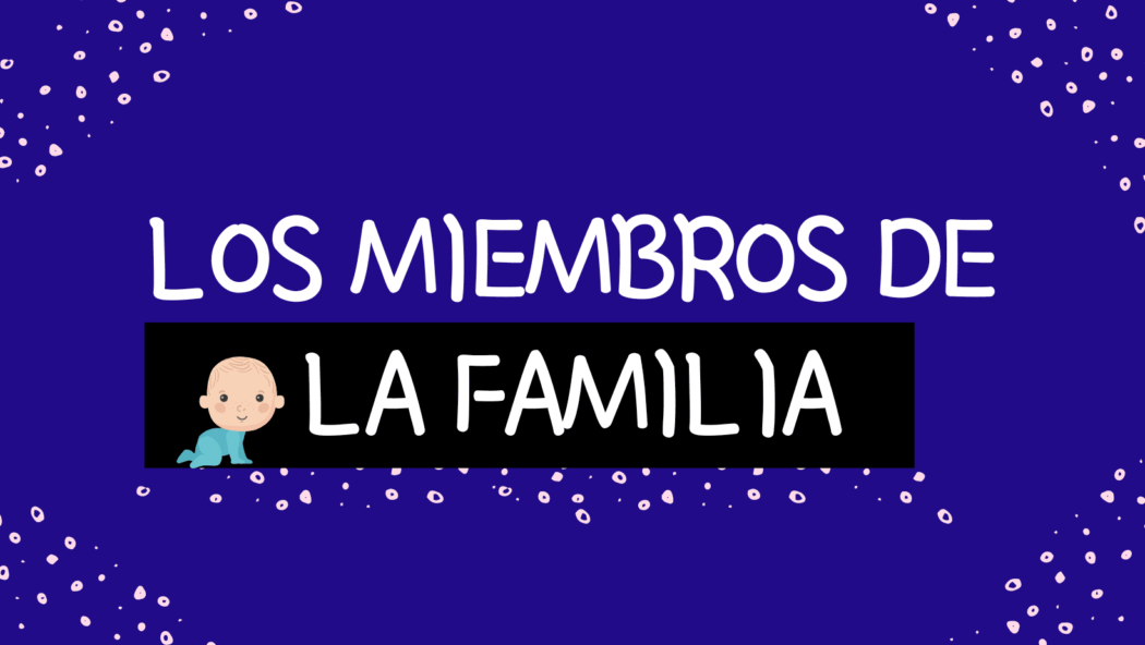 Listado miembros de la familia en inglés + ficha descargable