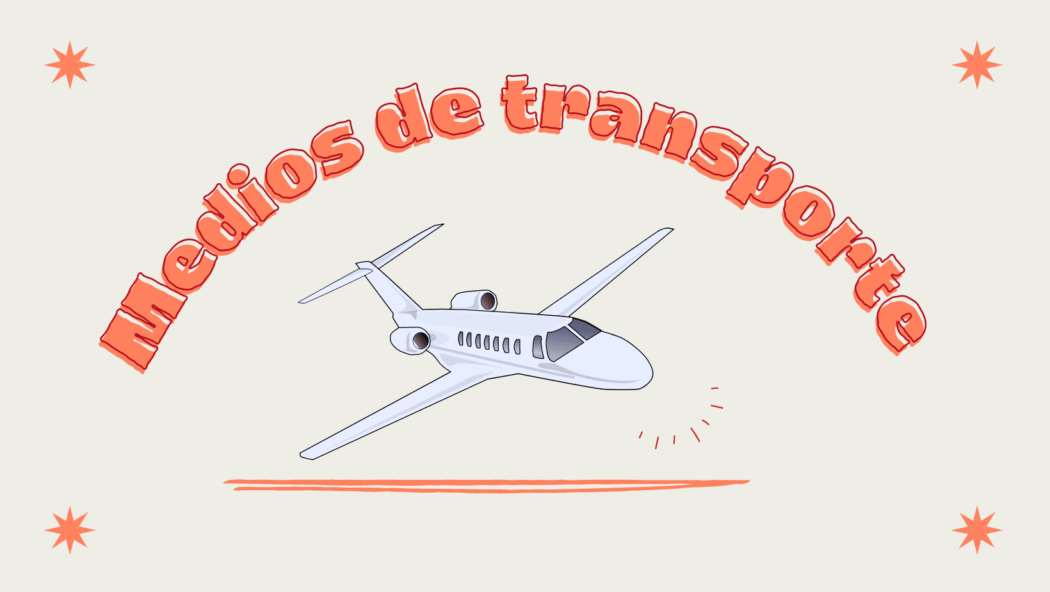 Medios de transporte en inglés y español + fichas