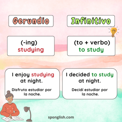 gerundio en inglés
