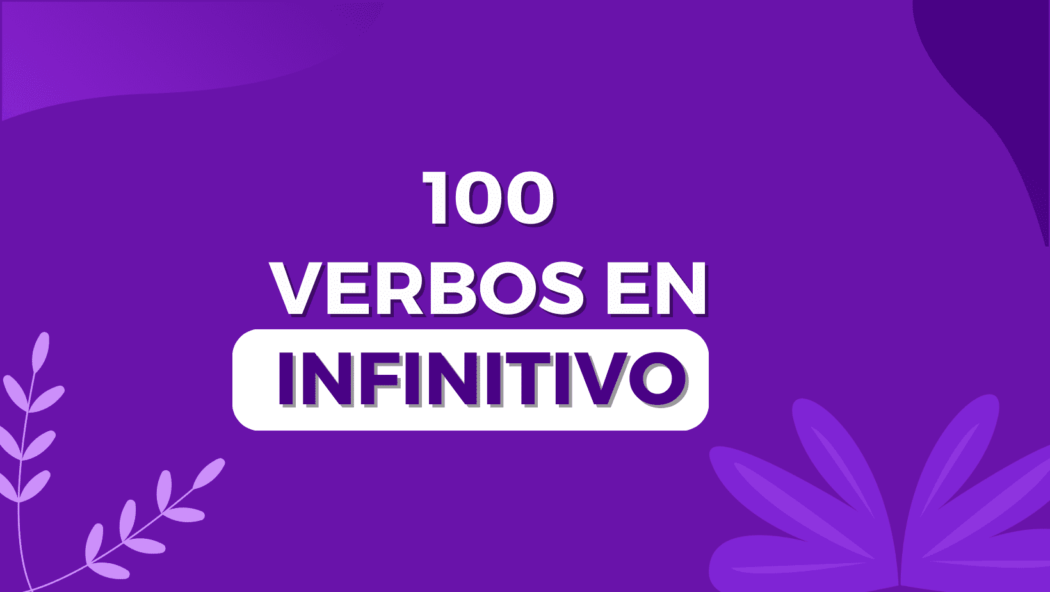 verbos infinitivo en inglés