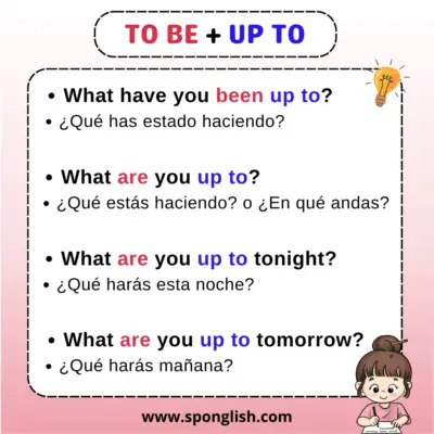 frases con up to