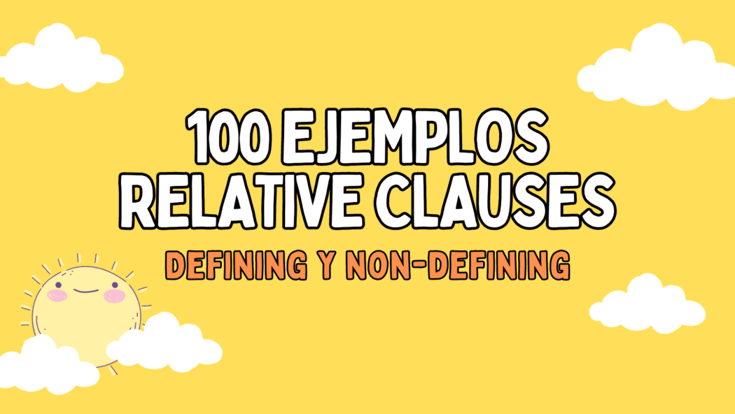 ejemplos relative clauses