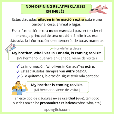 non-defining relative clauses