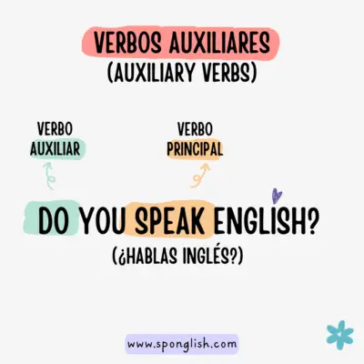 verbos auxiliares en inglés
