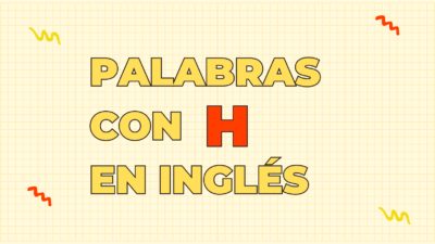 palabras con h en inglés