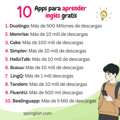 mejores apps para aprender inglés gratis