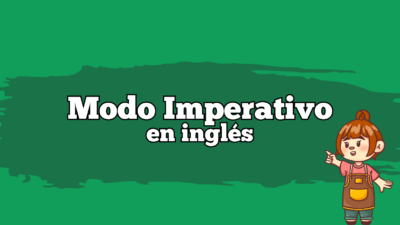 modo imperativo en inglés