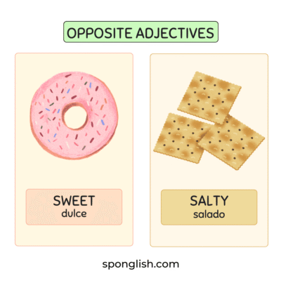 adjetivos opuestos en inglés