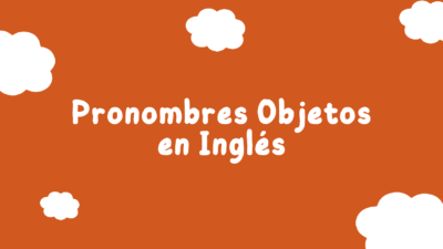 pronombres objetos en inglés