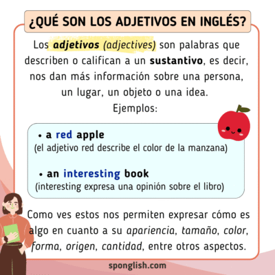 adjetivos en inglés