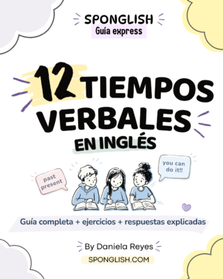 guía tiempos verbales en inglés